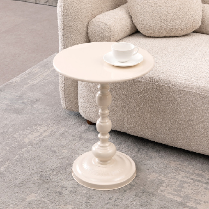 Vintage Metal Coffee Table End Table