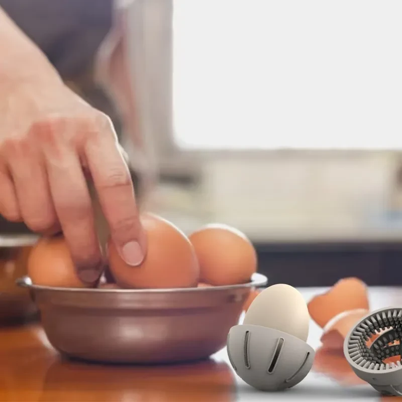 Household Egg Cleaning Device Silicone Suit