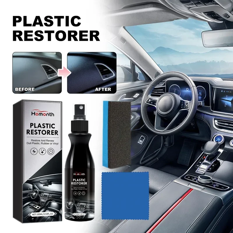 Plastic Trim Restorer – Car Interior & Exterior Cleaner