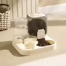 Automatic Cat Feeder with Water Fountain