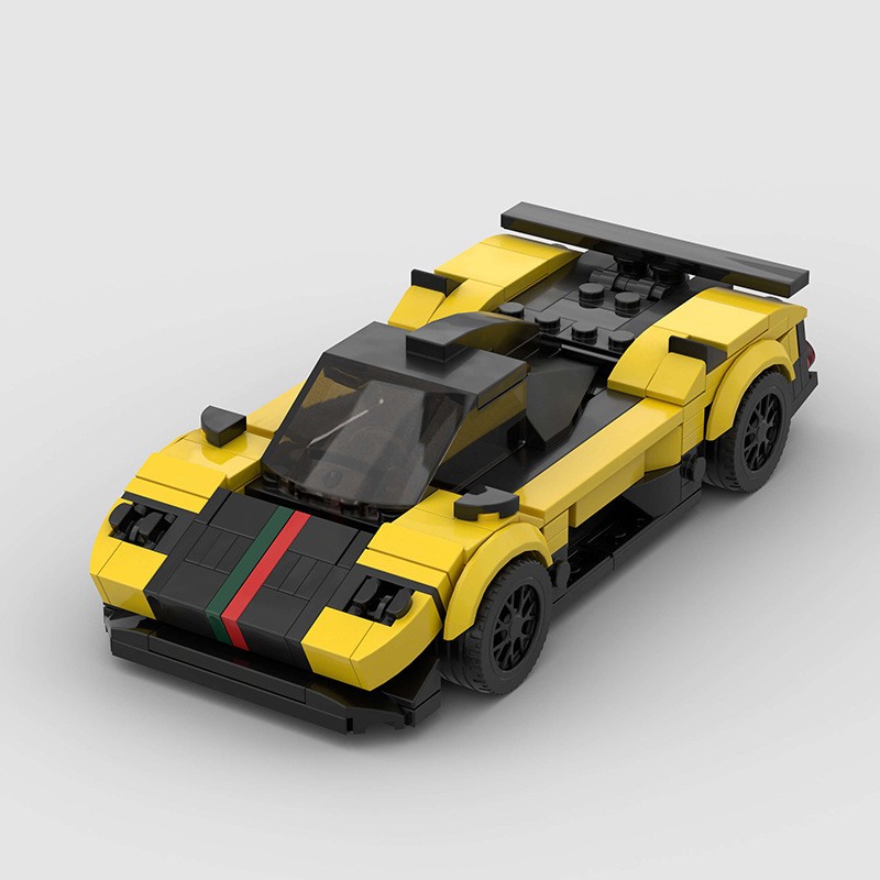 DIY Educational Building Block Car Kit