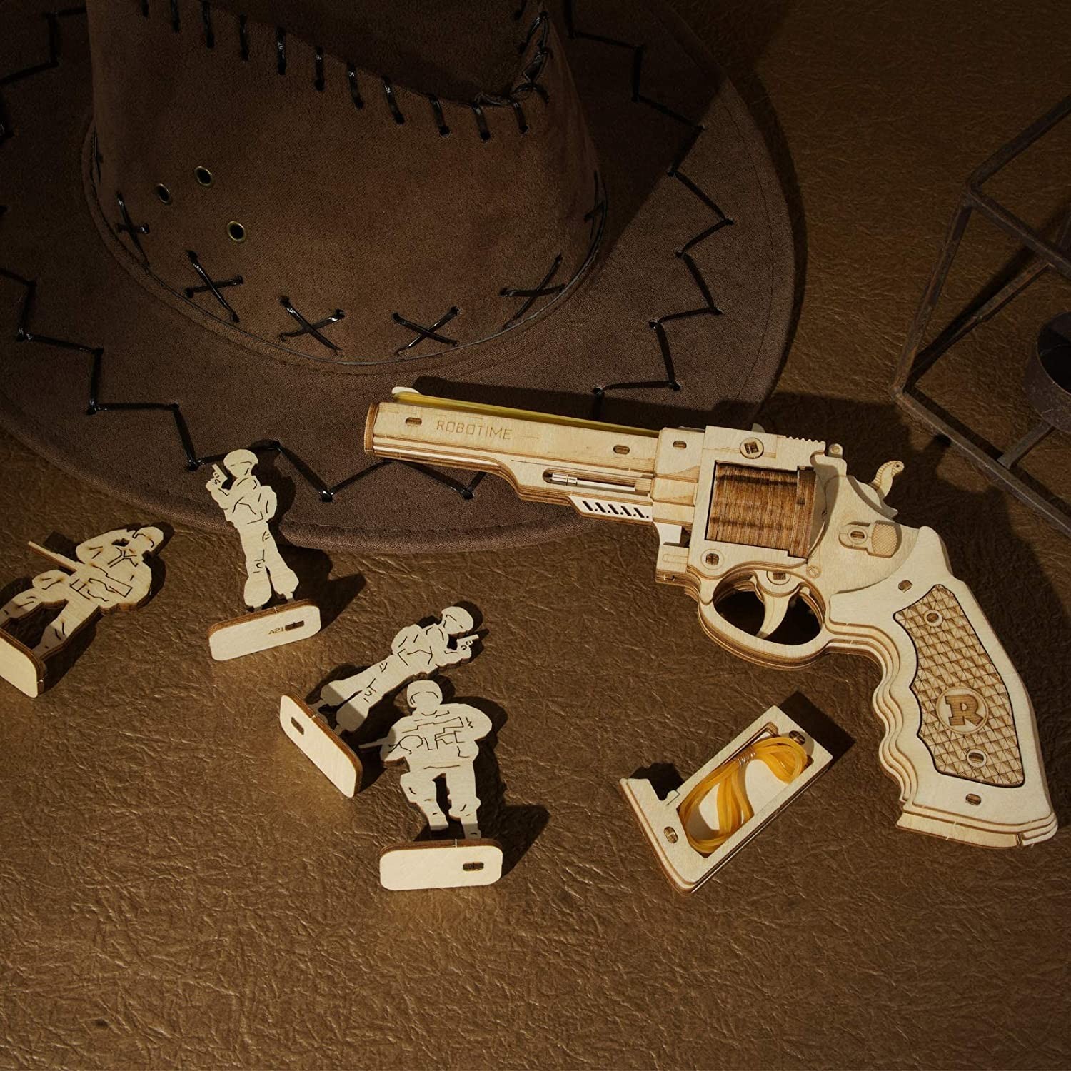 Robotime Gun Blocks Model – DIY Toy Building Kit for Kids