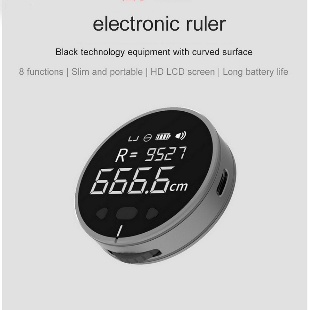 Digital LCD Precision Electronic Measuring Ruler Tool